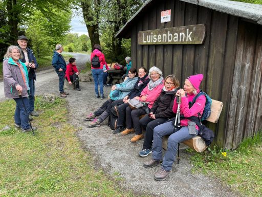 Pausen gehören auch zum Wandern dazu