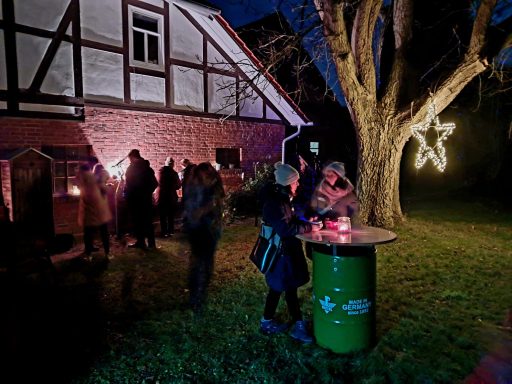 Es war viel los im Garten