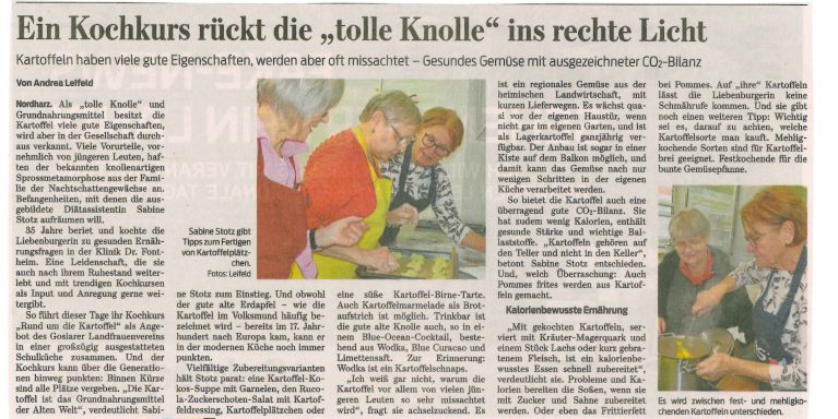 Leckes aus Kartoffeln in Goslar