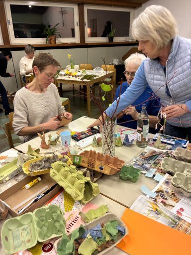 Zusammen basteln macht noch mehr Spaß