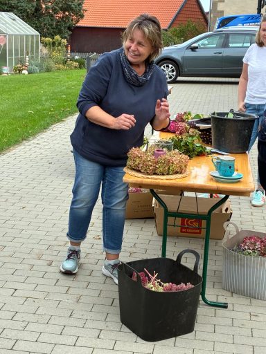 Kursleiterin Inken hatte alles im Griff