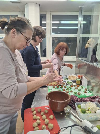 Auch das Zubereiten macht Spaß