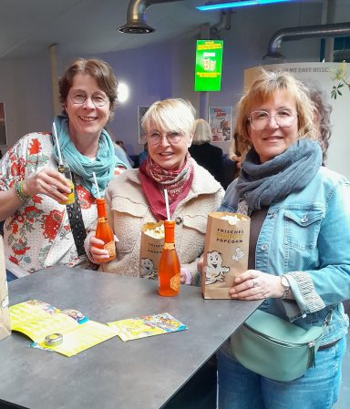 Freunde treffen und Spaß haben