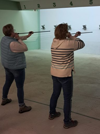 Mit dem Blasroh das Ziel treffen